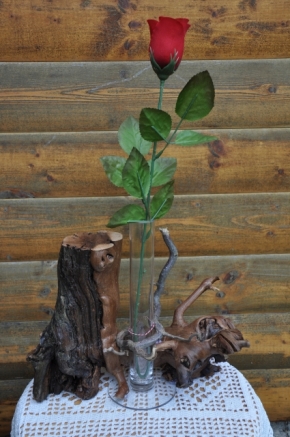 BlumenvaseHolzskulpturFotoAnnemariePrinz