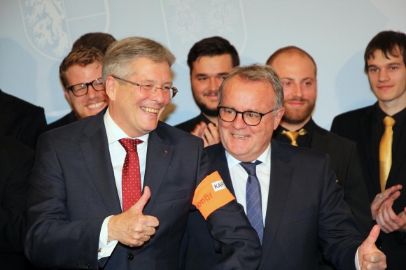 LandeshauptmannDrPeterKaiserUndLHHansNiesslFotoBgldLandesmedienservice