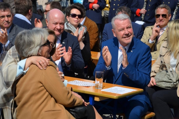 KlausSchneebergerWrNeustadtBuergermeisterJohannaMiklLeitnerLandeshauptfrauNiederoesterreichFotoPeWoe