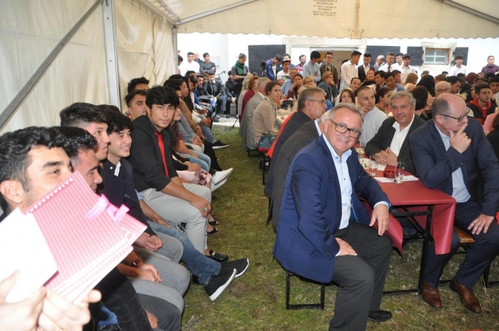 FeierSommerpartyMitLandeshauptmannHansNiesslUndVHSAbsolventenFotoWilhelmBoehm