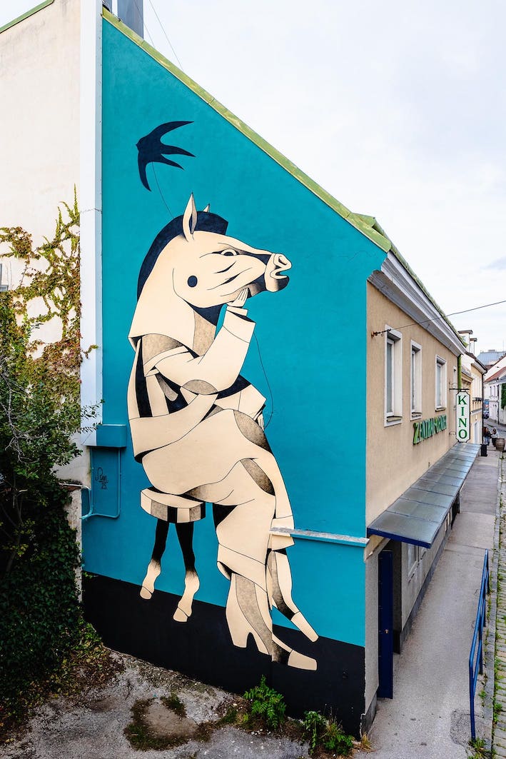 Bold Arts Festival in Wiener Neustadt. Foto (c) Busyshutters BoldArtFestivalRuinFotocBusyshutters