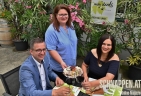 JauseBeimHeurigenImBurgenlandThomasSchmidUlliFabianAstridEisenkopfFotoPrinzSCHNAPPENat