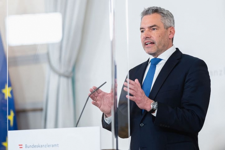 WienOesterreichBundeskanzlerKarlNehammerFotoFlorianSchroetter