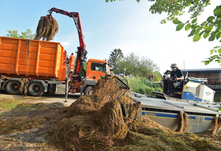 JedenTag17MaehbooteWasserpflanzenFotoCJobst