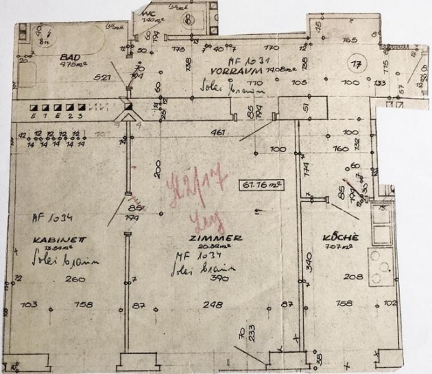 AlterOriginalPlanDerWohnungFotoPrinzSCHNAPPENat