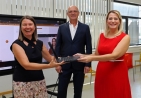 RektorinSabineWeiszSchulqualitaetsmanagerErwinDeutschLRDanielaWinklerFotoBgldLandesmedienservice